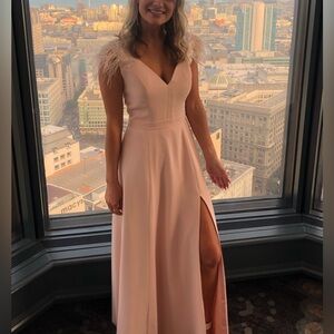 Excellent Condition Blush Pink Dress